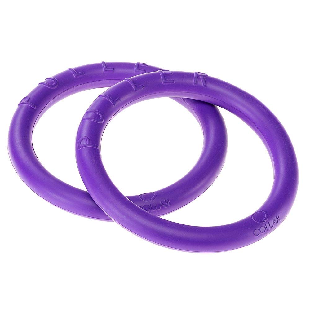 Ferplast Gioco Cane, Anello Addestramento Cani da Masticare, per Corsa, Salto, Tiro, Materiale Robusto Atossico, Galleggiante, PULLER MINI, Gioco Cane Piccolo e Cuccioli, Set di 2 Anelli Fitness
