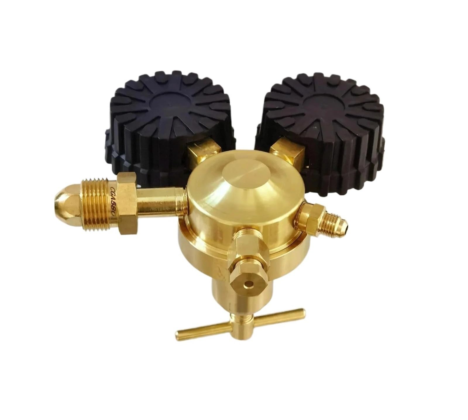 Vmvud One Color 800Psi High-Pressure All Copper Nitrogen Oxygen Pressure Reducing Valve Pressure Gauge Nitrogen Valve Pressure Reducer 1.5M Pipe