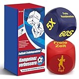 Sternstunde Fußball Trainingswürfel, Perfektes Fußball Geschenk für Jungs, Trainingsspielzeug zur Kompetenzsteigerung & Ballkontrolle, 9 10 Jährige Jungs & Fußballbegeisterte