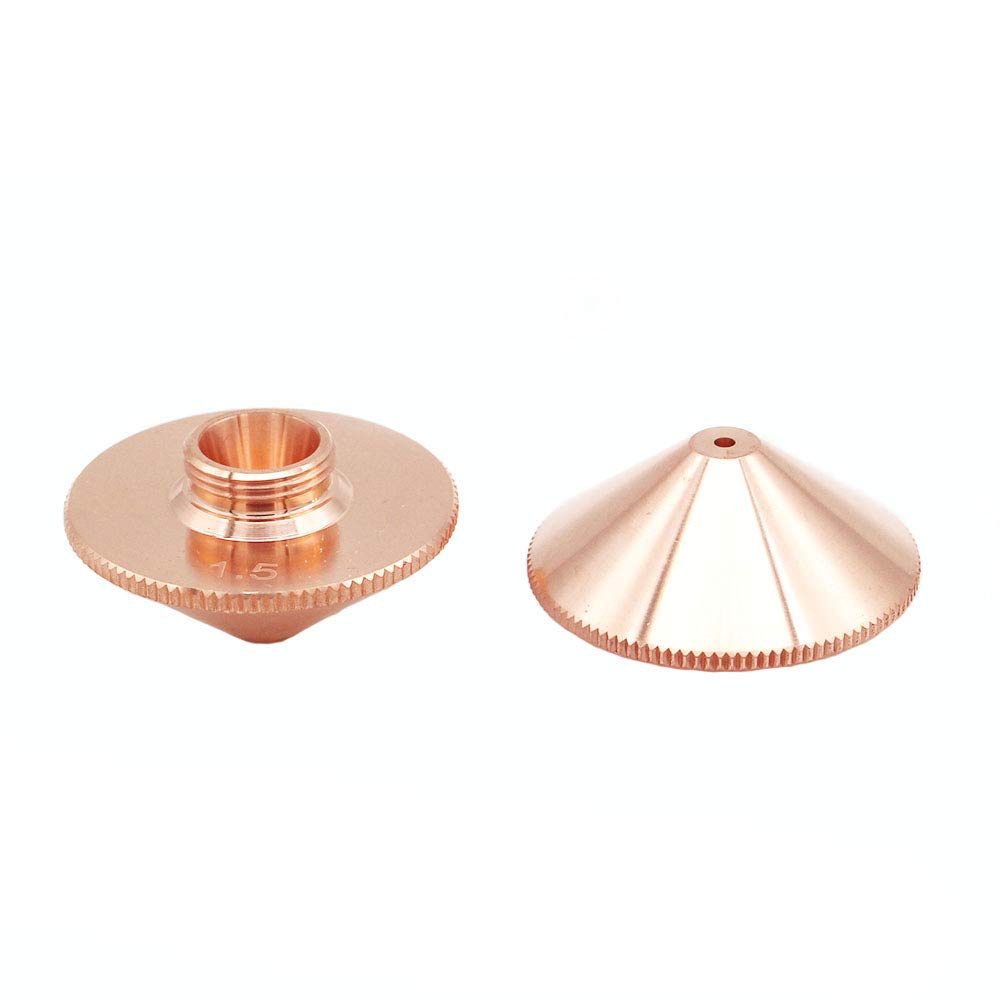 Fiber Laser Cutting Nozzles Dia.28mm H15 M11 Single/Double Layer 0.8-3.0mm For Precitec WSX Han's Fiber Laser Cutting Machines (Single Layer, Caliber:3.0)