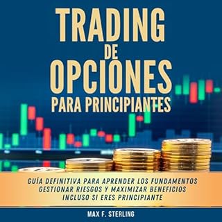 Trading de Opciones para Principiantes Audiolibro Por Max F. Sterling arte de portada