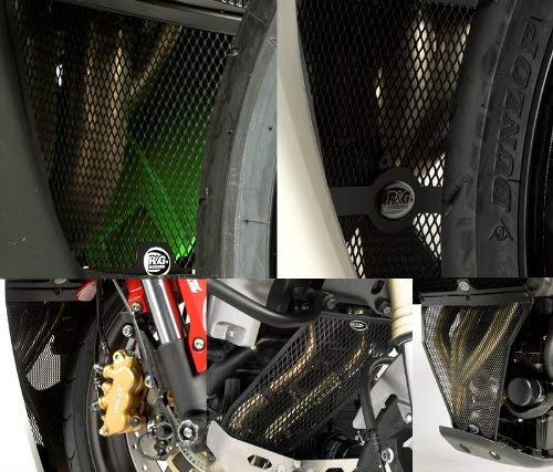 Amazon | R&G(アールアンドジー) ダウンパイプグリルガード チタン ZX