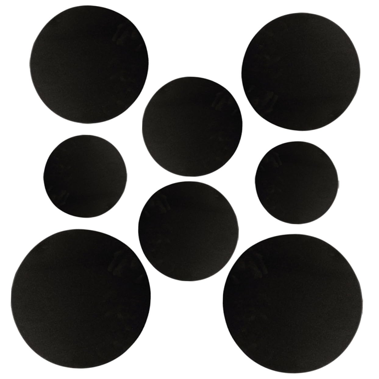 8 Stück Teiliges Drum Dämpfer Pad aus Schallabsorbierendem Wiederverwendbar Leichte Silent Drum Matte für Präzise und Geräuscharmes Schlagzeug Üben