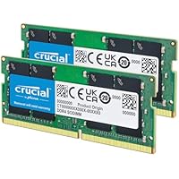 Crucial RAM DDR4 32GB Kit (2x16GB) 3200MHz SODIMM , Memoria para