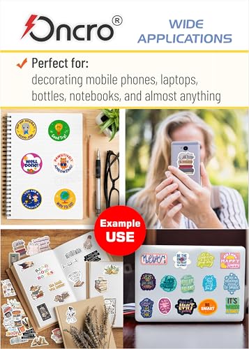 Image of 50 pcs Book Lovers Reading Bookish Stickers Vinyl Vintage Positive Affirmation Book Quotes Aesthetic Decorate Accessories for Mobile Fridge Laptop Bottle Journal Guitar Office Room Stationery
