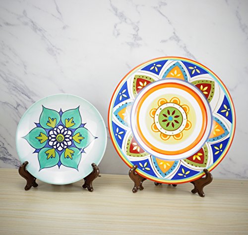 Lionwei Lionweli Brown Plastic Easels Plate Stands To Display Plates, Pictures Or Other Items #TOP2