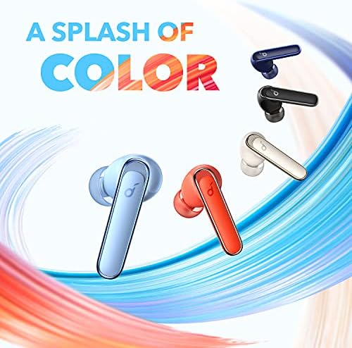 Soundcore by Anker Life P3 Noise Cancelling Earbuds, Big Bass, 6 Mics, Clear Calls, Multi Mode Noise Cancelling, Wireless Charging, App with Gaming Mode, Sleeping Mode, Find Your Earbuds