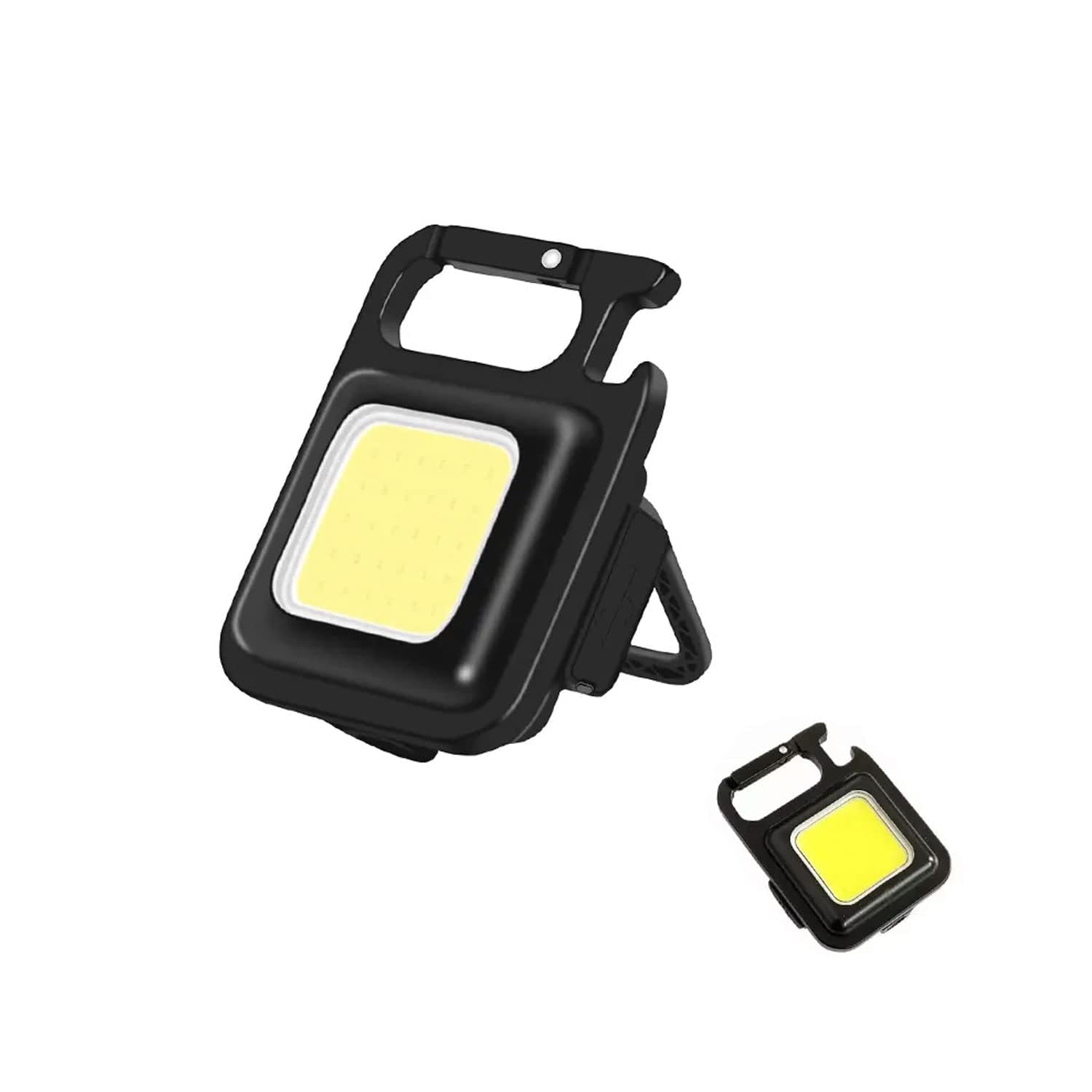 YK Brother Metal Small LED Keychain - Rechargeable Flash-Light Keychain | Multiuse Keychain with Attached LED Light, Bottle Opener & Magnetic Function| (B0CHYHLV84) Amazon Price History, Amazon Price Tracker