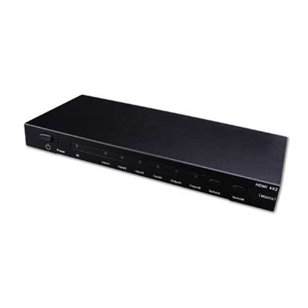 Vanco 281442 HDMI 4x2 Matrix Selector Switch