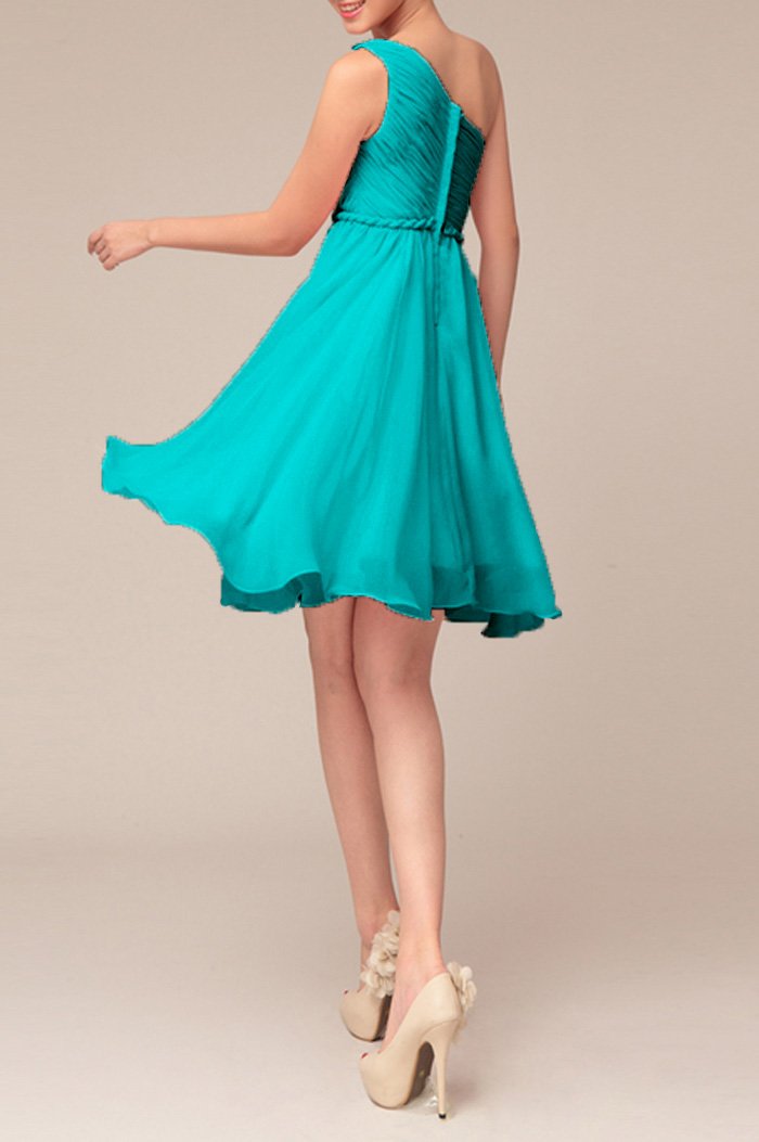 Bridesmaid Dresses Short Cocktail Dress One Shoulder Prom Formal Dresses