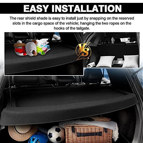 Image of Powerty Cargo Cover for 2015-2019 Volkswagen Golf GTI MK7 Accessories
