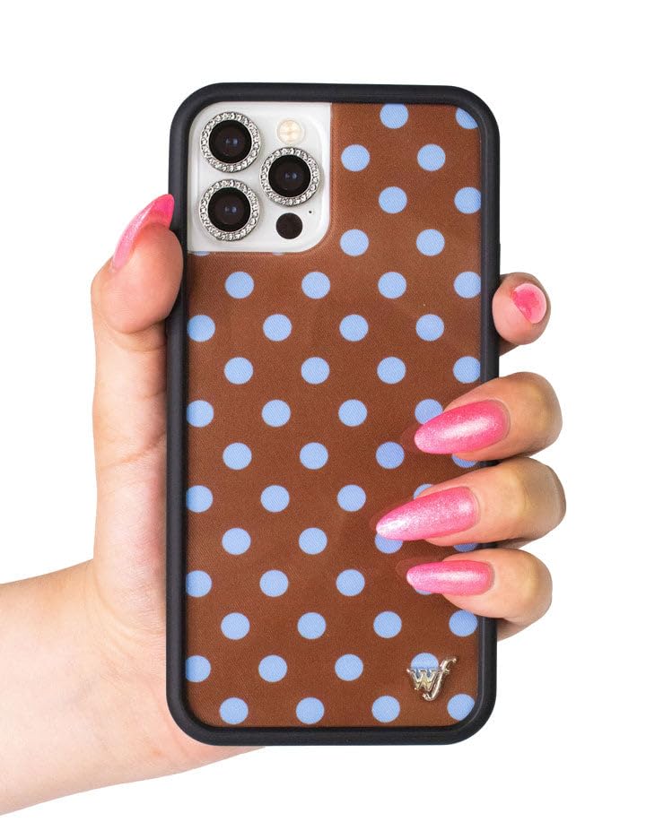 Image of Wildflower Cases - iPhone 17 Pro Max Compatible - Brown and Blue