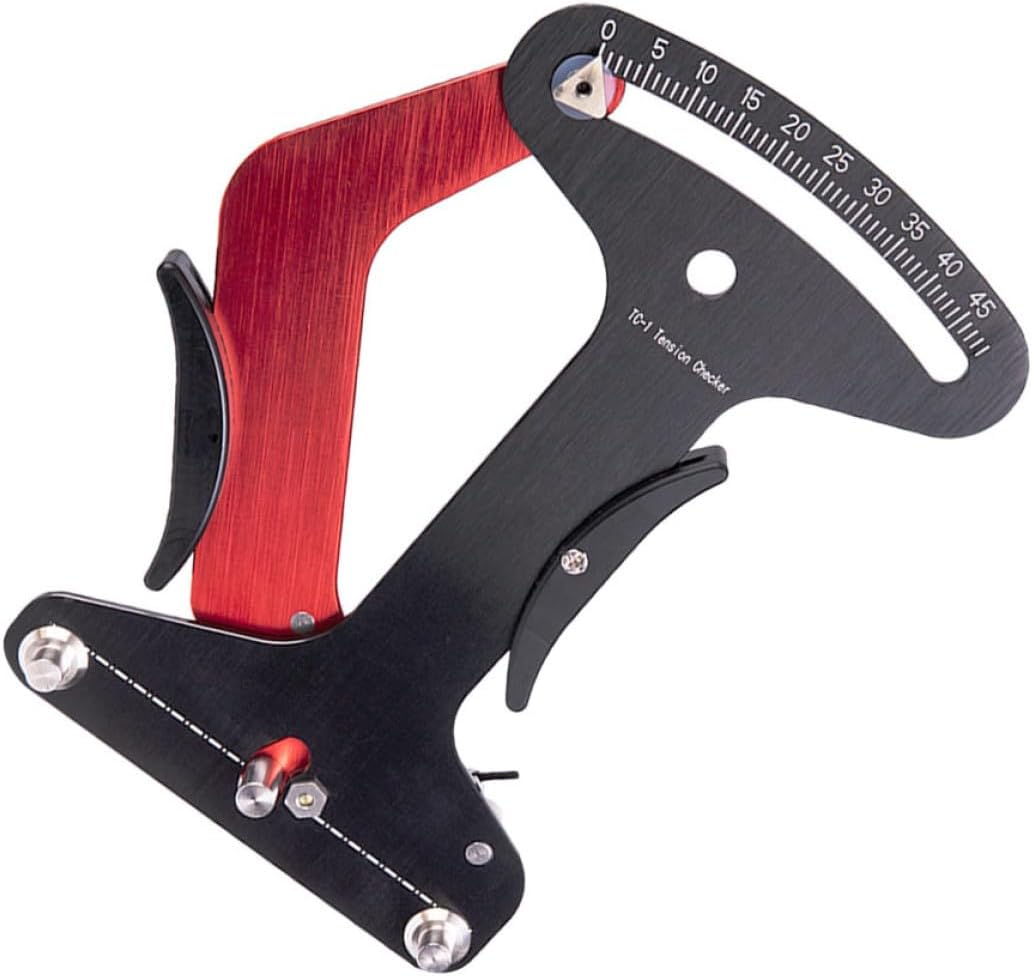 Bike Spoke Tension Steel Wire Wheel Measuring Tool for Bicycle Spokes Correction and Calibration Fit for Mountain and Road Bike Wheels Use Indicator Gauge