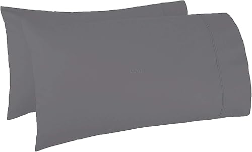TBM - Funda de almohada extra grande que se adapta incluso a las almohadas más esponjosas, incluyendo la almohada de panqueques extra alta, 100%