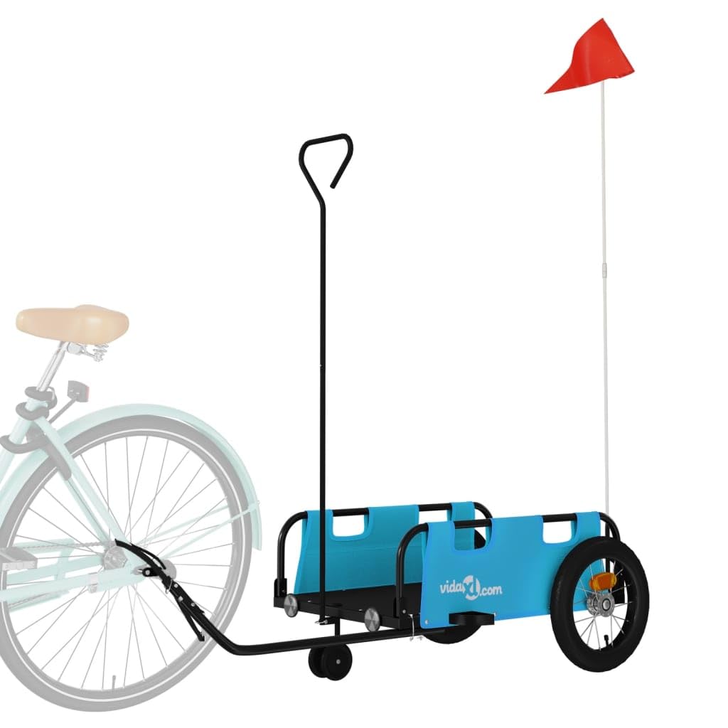 Przyczepka rowerowa Żółty Oxford Pył i Żelazo, Ciężarówka Rowerowa, Rower Duża Przyczepa Ciężarówka, Wózek rowerowy Bagażnik Kempingowy Bagażnik Transport Typ 4