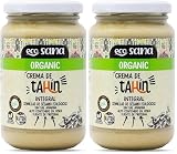 Ecosana TAHÍN Certificado Bio by DRASANVI - Vegano - SIN Gluten - 350g (Paquete de 2)