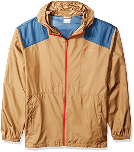 Image of Columbia Hood Polyester Regular Fit Mens Active Wear Jacket (S22-KM3972-011-P)