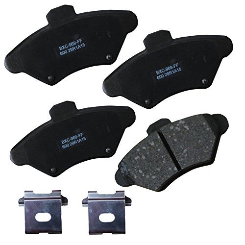 Image of Bendix Premium SBC600 Ceramic Front Brake Pads for Ford Mustang 1998-1994, Thunderbird 1997-1993, Mercury Cougar 1997-1993