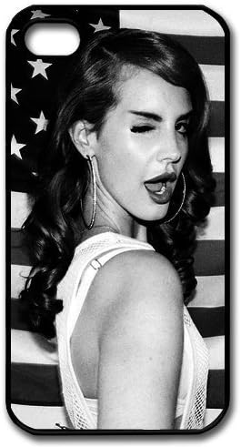 Custombox Lana Del Rey Iphone 4/4s Case Plastic Hard Phone case-iPhone 4-DF01162