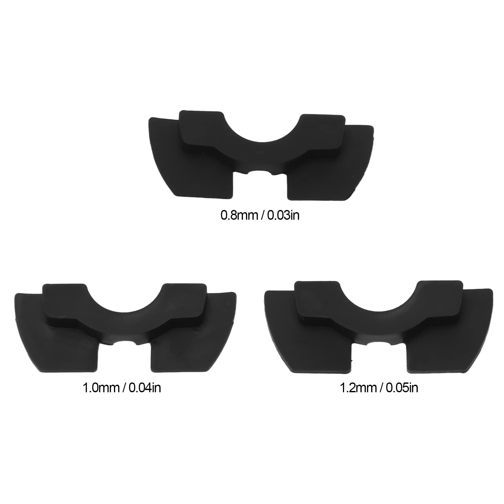 3 Piece Scooter Vibration Damper,M365 Rubber Vibration Dampers for M365 Electric Scooter