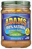 Adams Food, Peanut Butter Crunchy Salt Organic, 16 Ounce