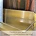 Custom Antiqued Brass Plaque | Laser Engraved House Sign | Commemorative Plaque with Antique Patina Finish (6X4 inches)