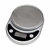 Mosiso - Pro Digital Multifunction Kitchen Food Scale, 1g to 11 lbs Capacity, Elegant Black