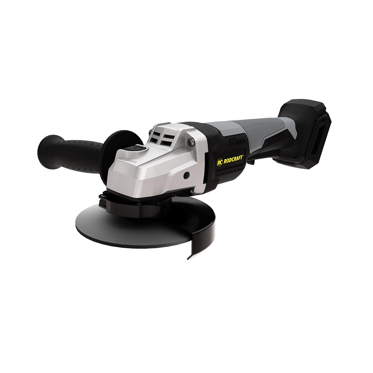 Rodcraft RC9071 akumulatorowa szlifierka kątowa, 18 V, średnica tarczy 125 mm, 8500 obr./min, 1,7 kg, bez akumulatora, bez ładowarki, w kartonie