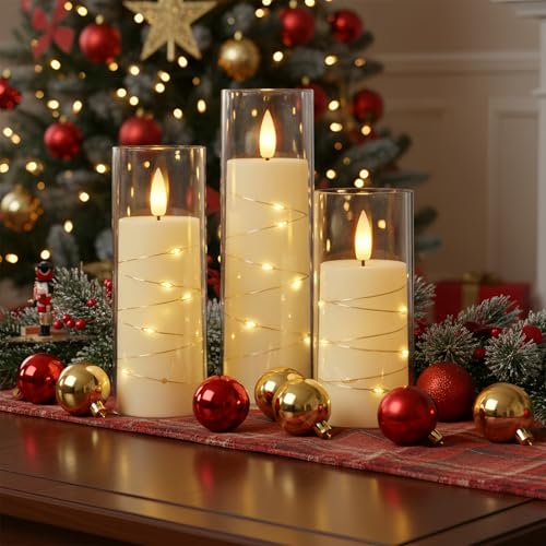 Raycare Flameless Battery Operated Pillar Candles with Remote Timer, Ivory by Raycare - Used condition - Image 9