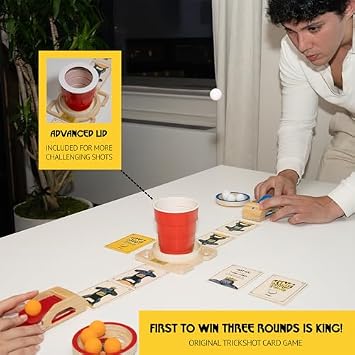 Wudly Games Classic Bundle - Pinbo & King Pong Included