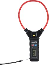 Clamp Meter, AC Electrical Tester with 0-5000A 0-6000V Backlit LCD Display Flexible Coil Large Current Clamp Meter, AC Current Flexible Clamping Testers