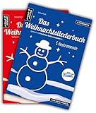  Das Weihnachtsliederbuch-Set: 2 Spielbücher mit 94 Weihnachtsliedern für C-Instrumente (z.B. für Querflöte, Blockflöte, Geige, Oboe) & ... & Klavierbegleitung (mit Melodiestimme in C)