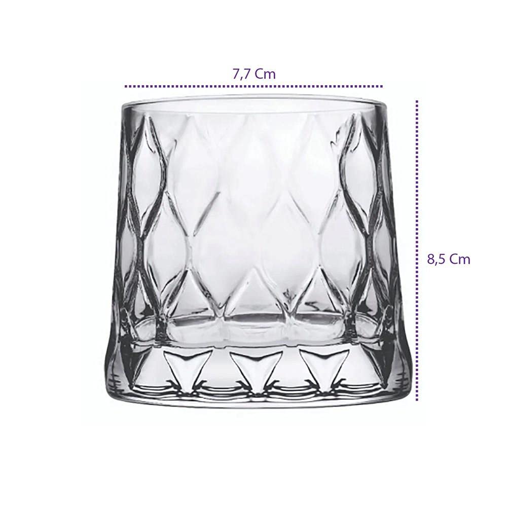 Pasabahce Wasserglas Leafy 6er