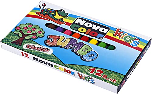 12'li Nc-2124 Pastel Boya Jumbo