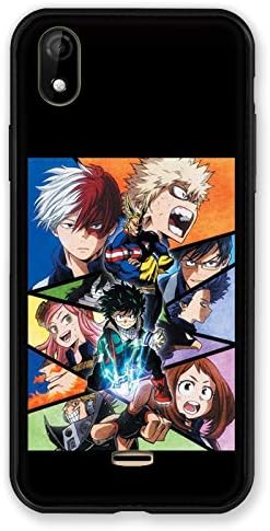 Manga My Hero Academia Case for Wiko Y61 Black