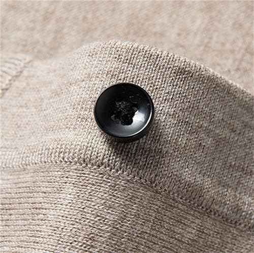 Casual Collar Woolen Sweater Middle-Aged Everything with All Wool Knitwear Spring and Autumn Business4