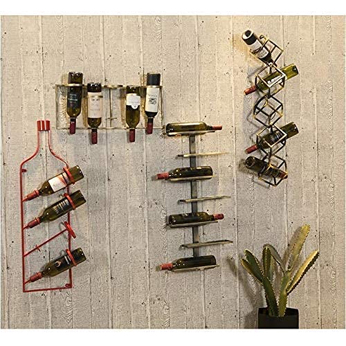 Range-bouteille mural en fer forgé pour exposer vos vins coups de cœur - 5