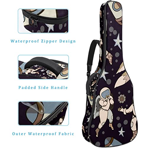 Housse de protection en éponge épaisse imperméable pour guitare acoustique électrique basse classique, Multicolore 07… - Les Beatles, Paul McCartney, John Lennon, RIngo Starr, George Harrison Housse de protection en éponge épaisse imperméable pour guitare acoustique électrique basse classique, Multicolore 07… – Image 5