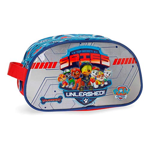 La Patrulla Canina Paw Patrol Spies Beauty Case da viaggio, 24 cm, 3.36 liters, Grigio (Gris)