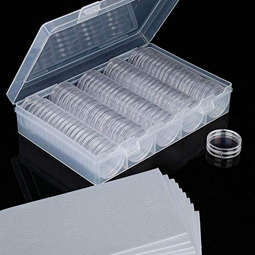 Capsula redonda para monedas de 30 mm con protector miniatura 7