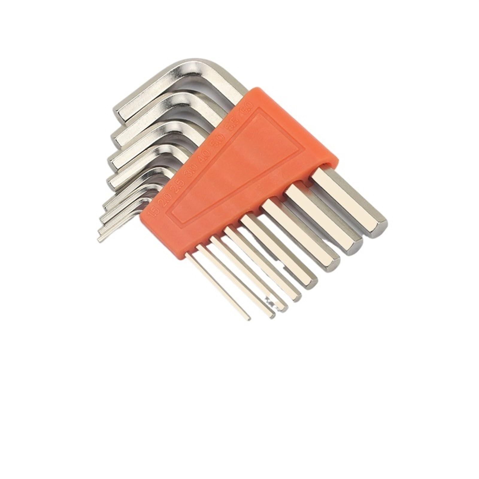 Juego de llaves Allen tipo L de doble extremo – Juego de llaves hexagonales para reparación – Herramientas manuales con llave Allen hexagonal de bola plana Torx Star Head – Juego de llaves de