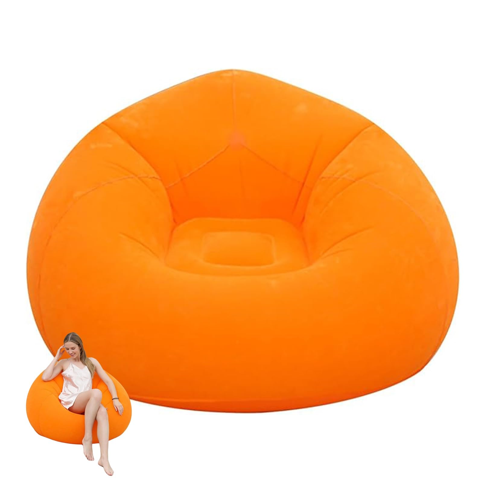 Sillón inflable portátil: olvida el suelo duro con este cómodo puf para acampar