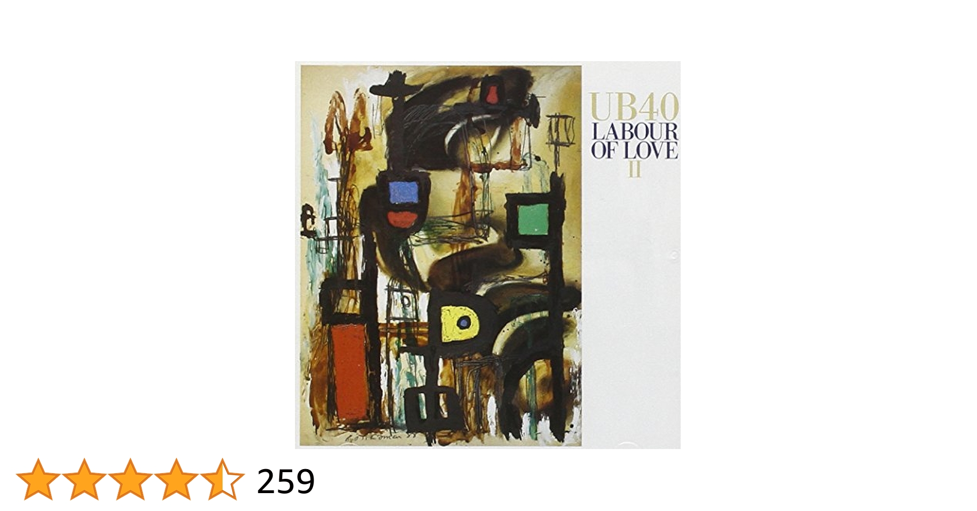 Labour of Love II［カセット］ UB40--Labour Of Love II (Cassette, 1987, Virgin) NEW Sealed