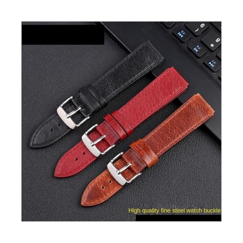 Bracelet cuir compatible Casio AE-1200Wh 1300 A168 boucle acier