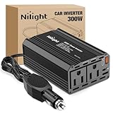 Nilight 300W Power Inverter 12V DC to 11...