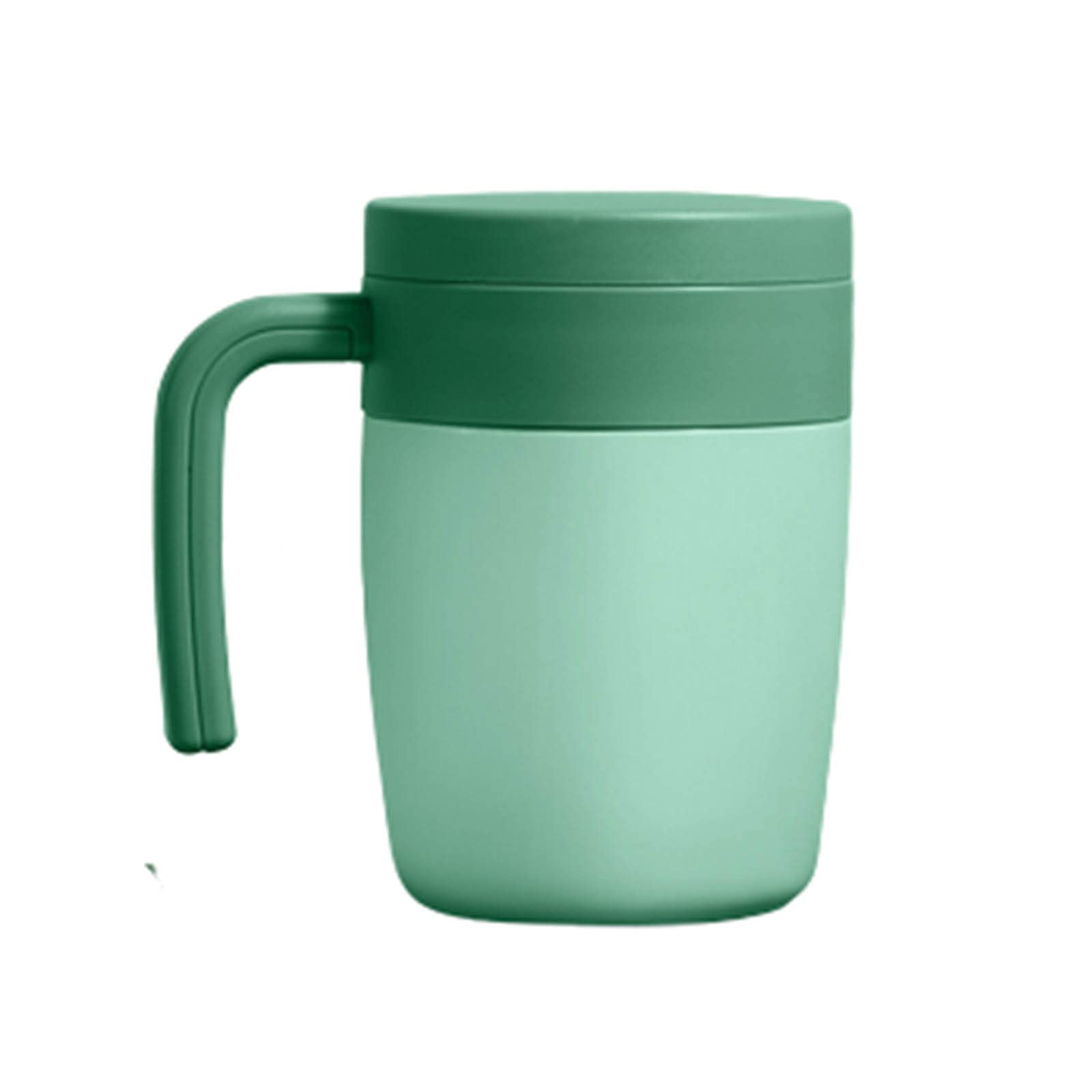 Botella Agua Acero Inoxidable Garrafa Adultos Termo Cafe Para Llevar Agua Caliente Taza Termica Termo Pequeño Taza De Café Con Aislamiento Con Filtro Con Asa (green,400ml)