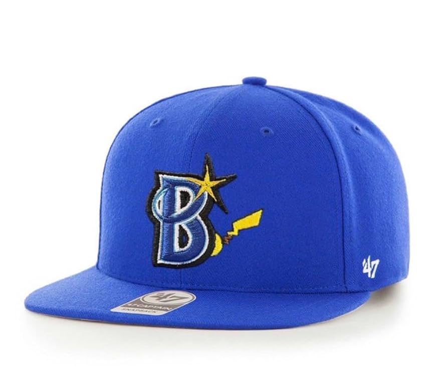 Amazon.co.jp: 47CAPTAIN Yokohama DeNA Baystars Cap, Blue