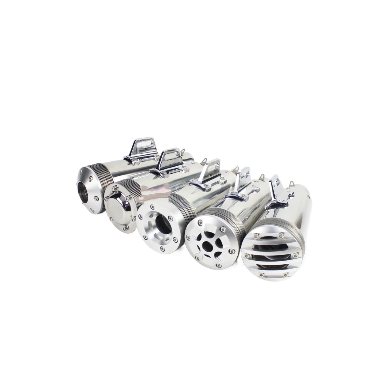 motocyklowy wydech Uniwersalna Rura Wydechowa Motocykla 51mm Zmodyfikowana Super Pułapka Pasująca Do Vulcan 650S MT09 RC390 R6(E1)