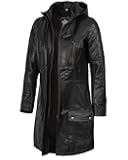 Decrum Leather Coat Women - Real Lambskin Stylish Leather Coat for Women