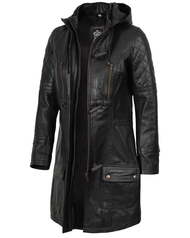 Blingsoul Leather Coats For Women - Real Lambskin Leather Jacket Womens2